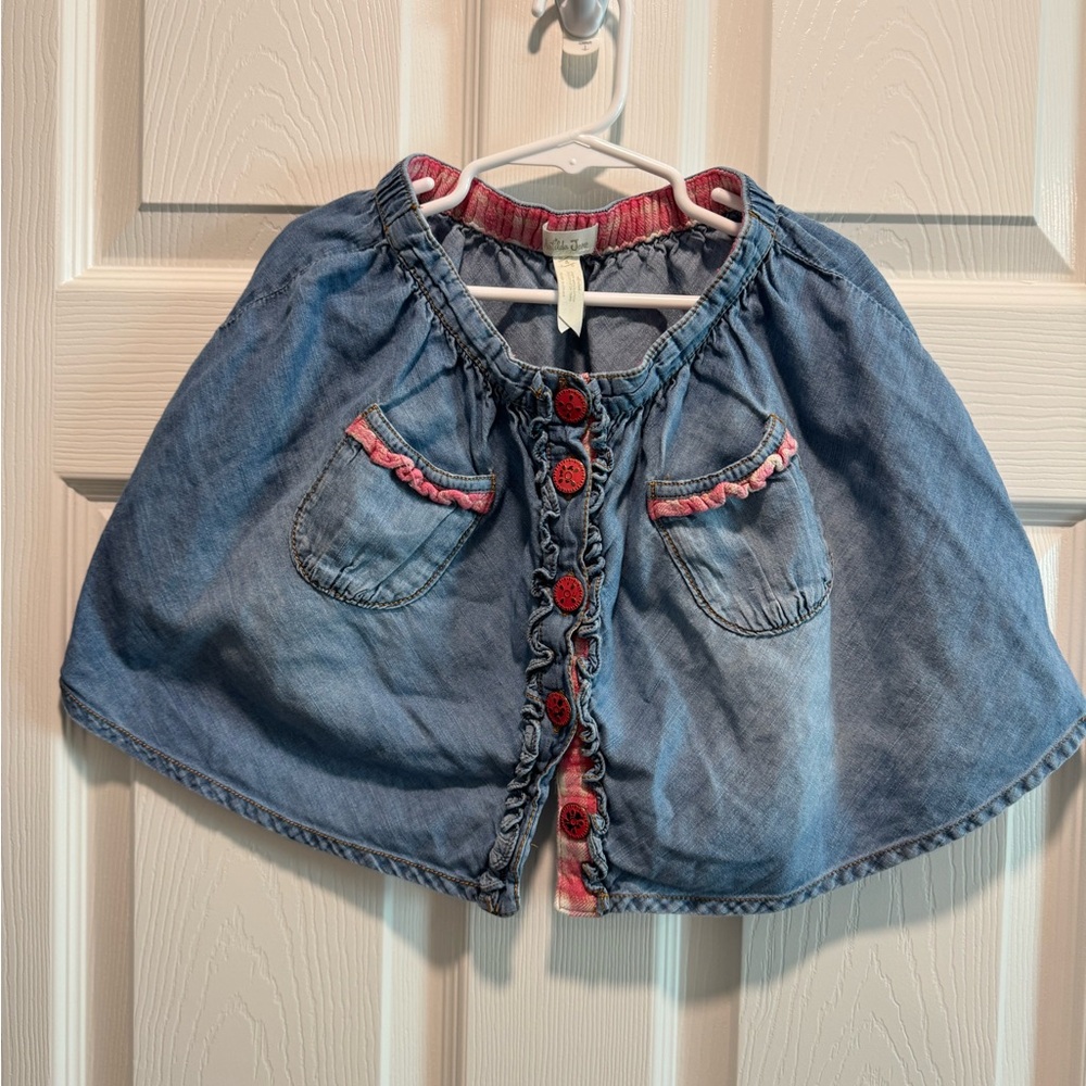 Matilda Jane Pink and Denim Blue Skirt